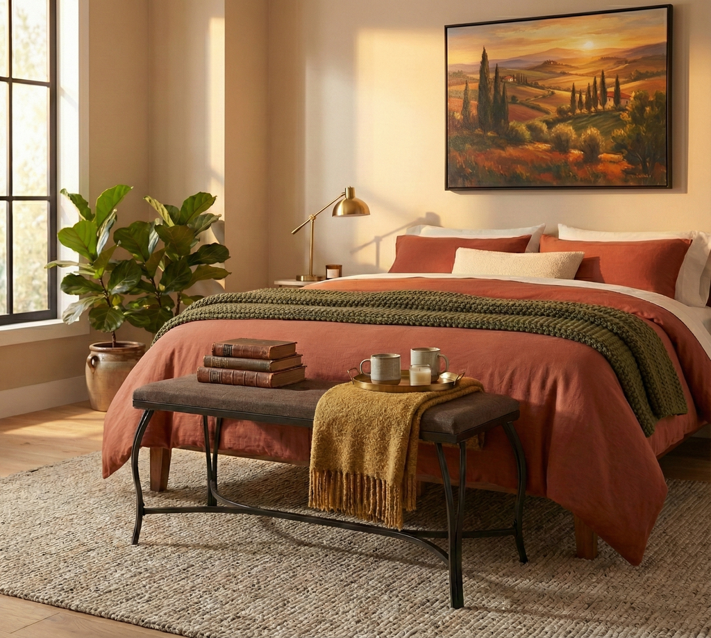 Vienna Upholstered Bench - Entryway & Vanity Seating