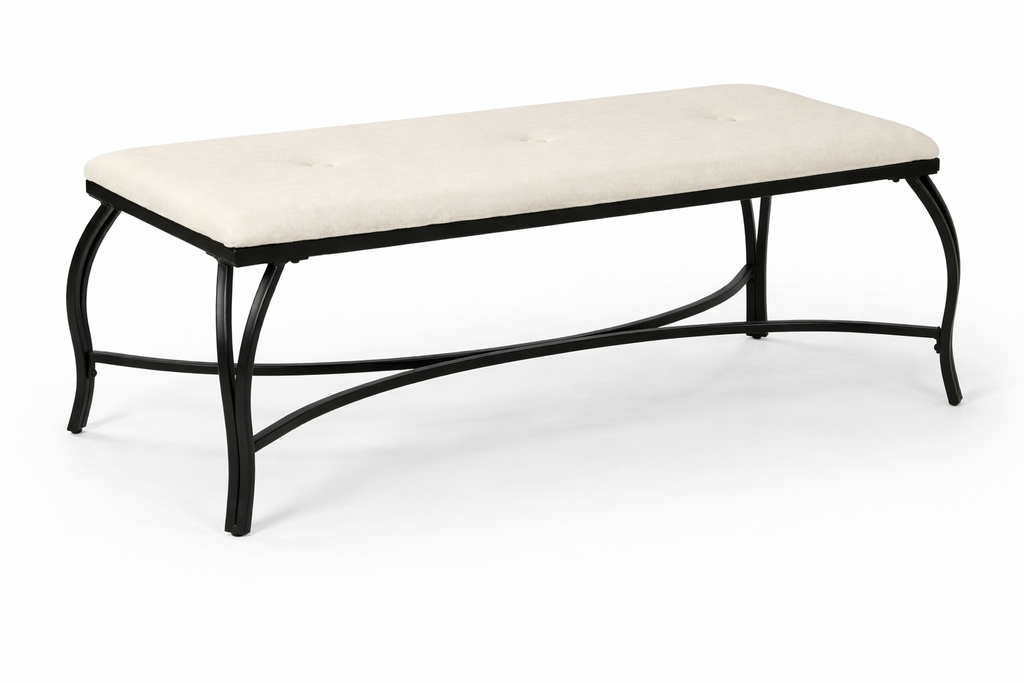 Vienna Upholstered Bench - Entryway & Vanity Seating