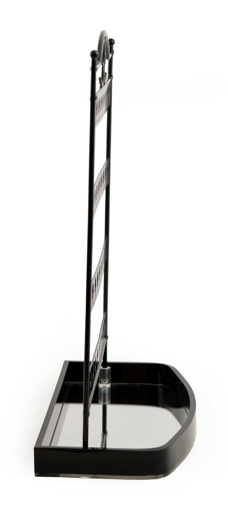 Earring Organizer Stand with Mirror Base – Jewelry Display Holder
