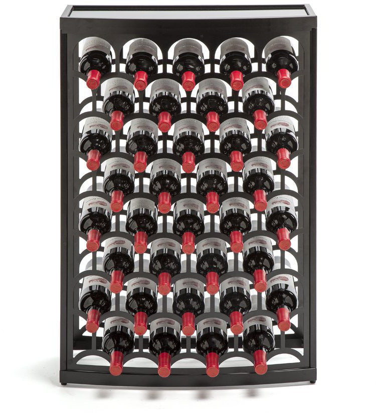 36 Bottle Art Deco Wine Rack.