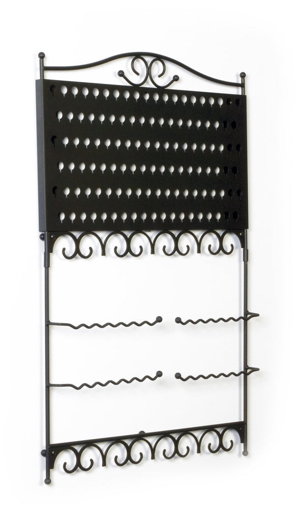 Wall Mounted Jewelry Organizer Black 